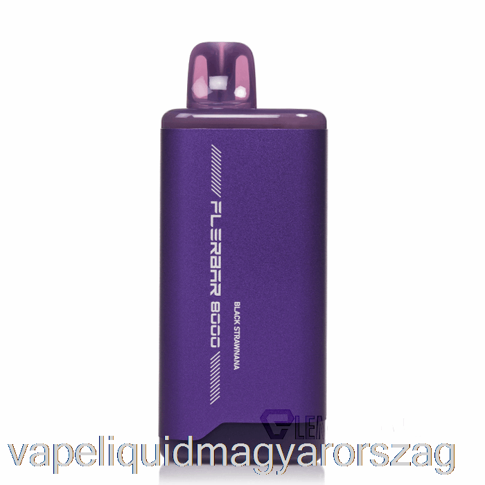 Flerbar 8000 Eldobható Fekete Strawnana Vape Toll